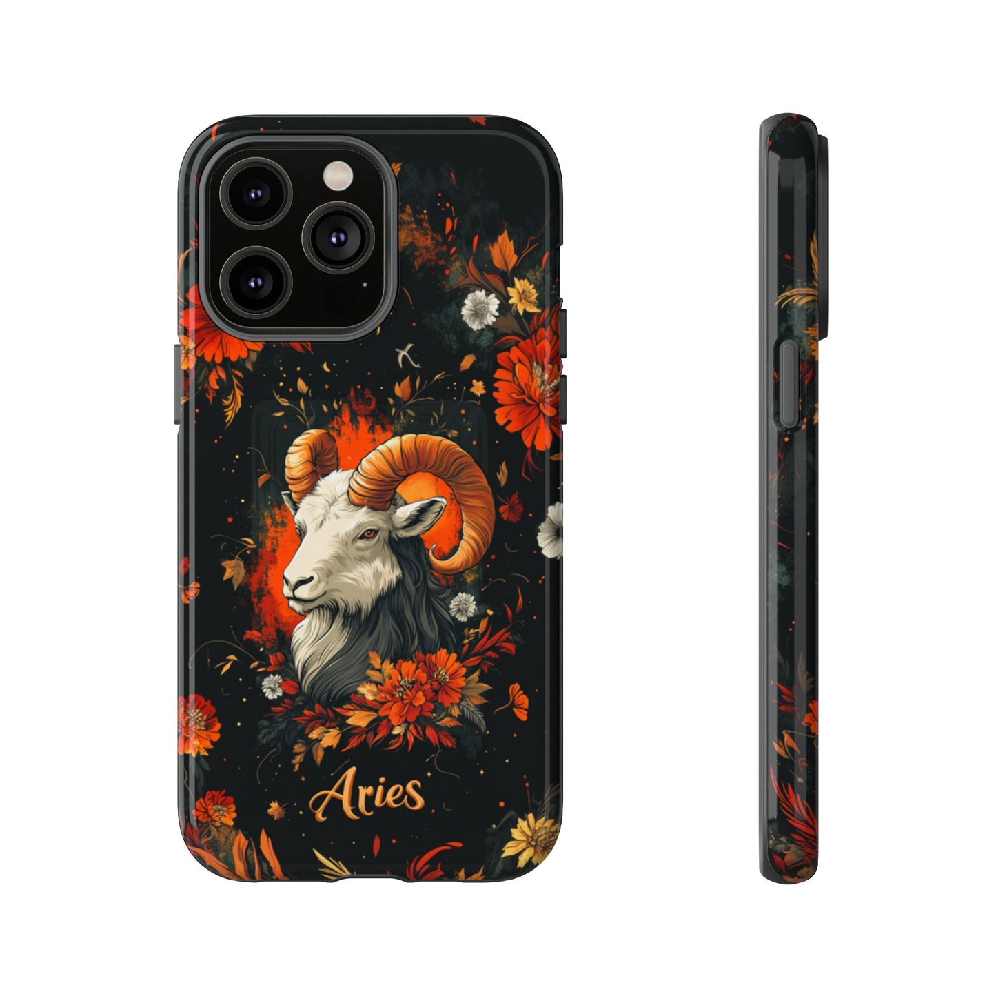 Aries Inferno Bloom Phone Case – iPhone, Google Pixel, Samsung Galaxy
