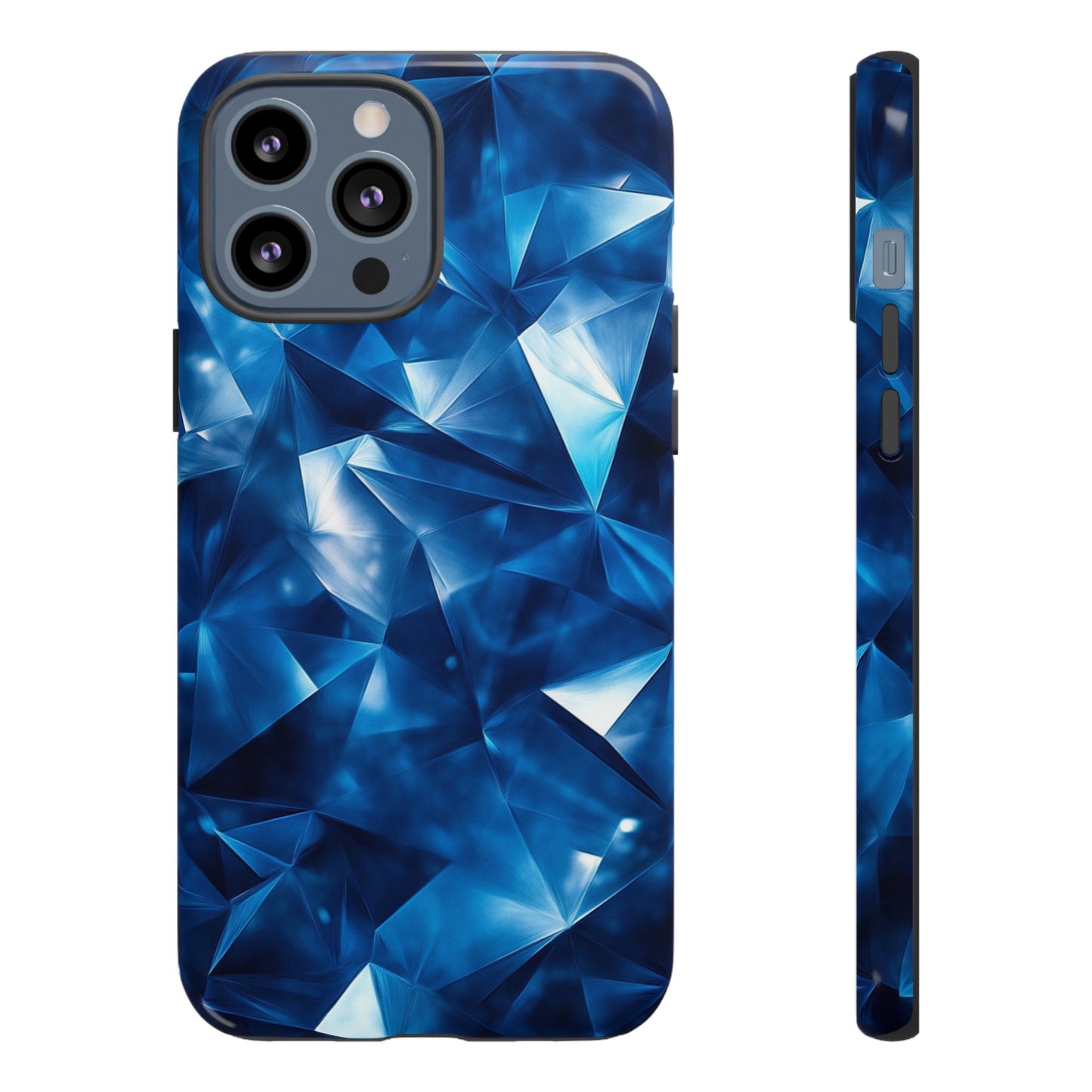 Sapphire Crystal Shards - Tough iPhone Case