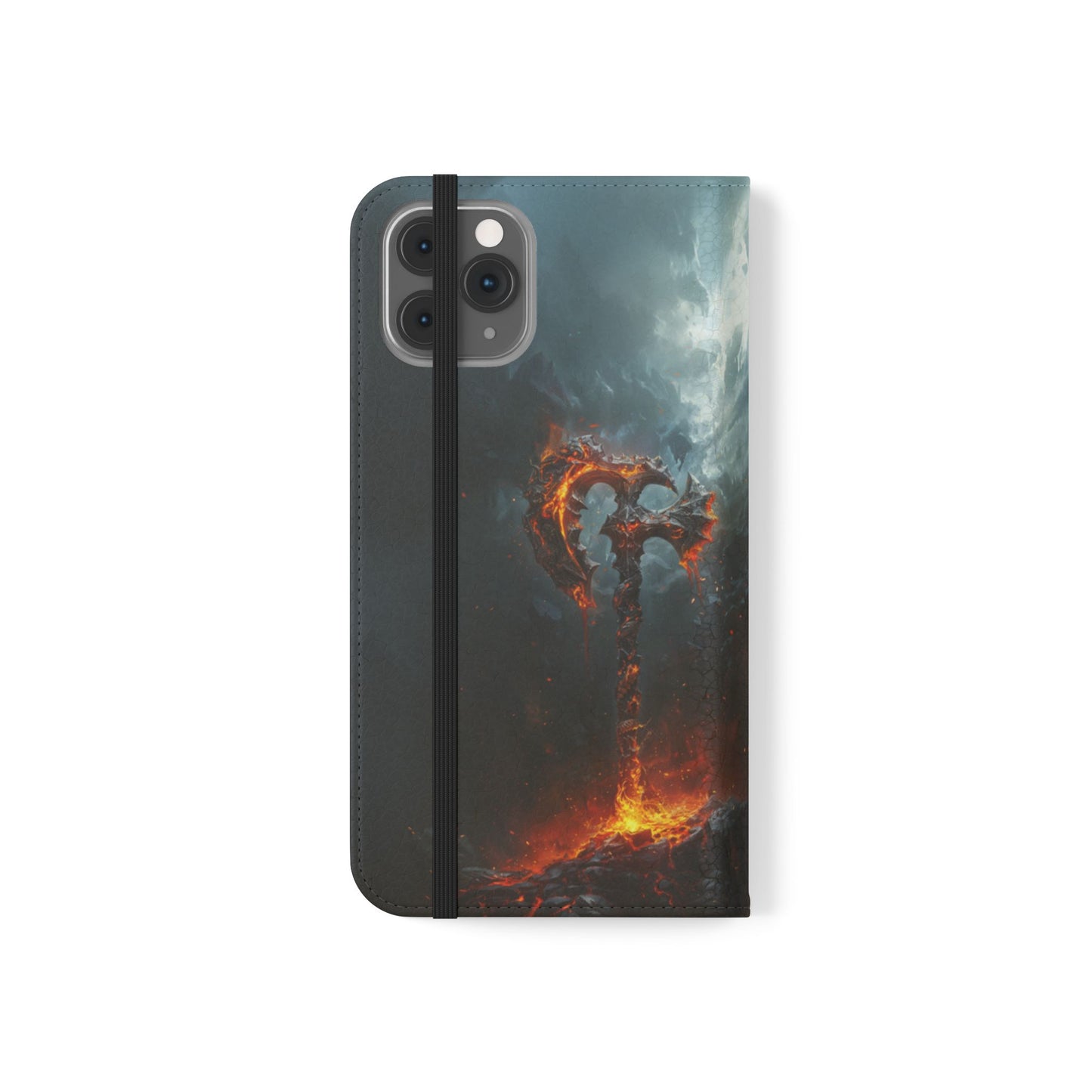 Molten War Axe - Wallet Flip Case