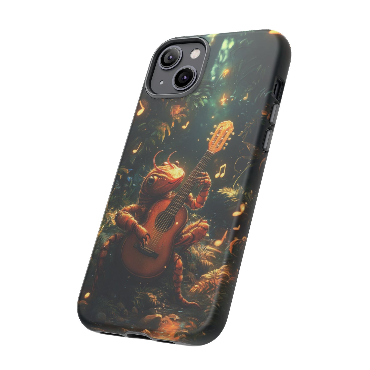 Serenade Forest Guitarist - Tough iPhone Case