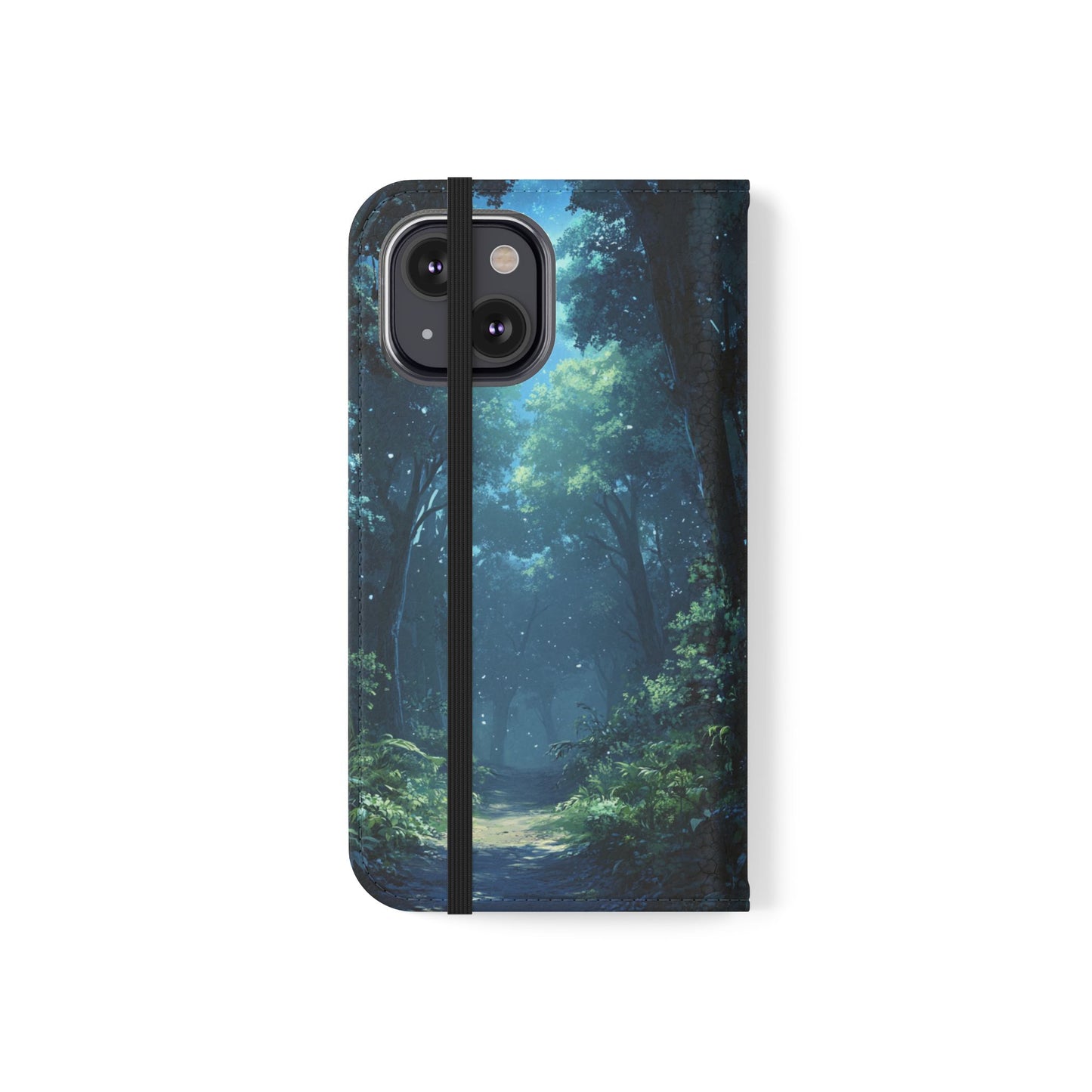 Mystical Forest Path - Wallet Flip Case