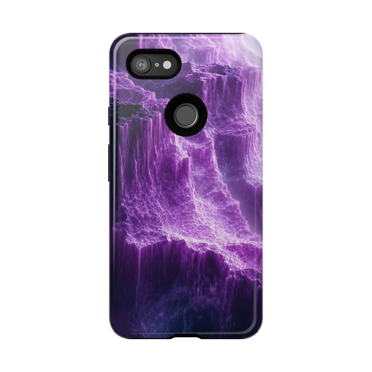 Purple Crystal Canyon - Tough Google Pixel Case