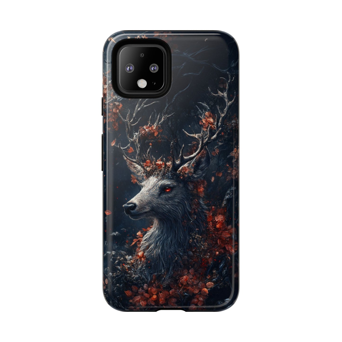 Crimson Stag Blossom – Tough Google Pixel Case