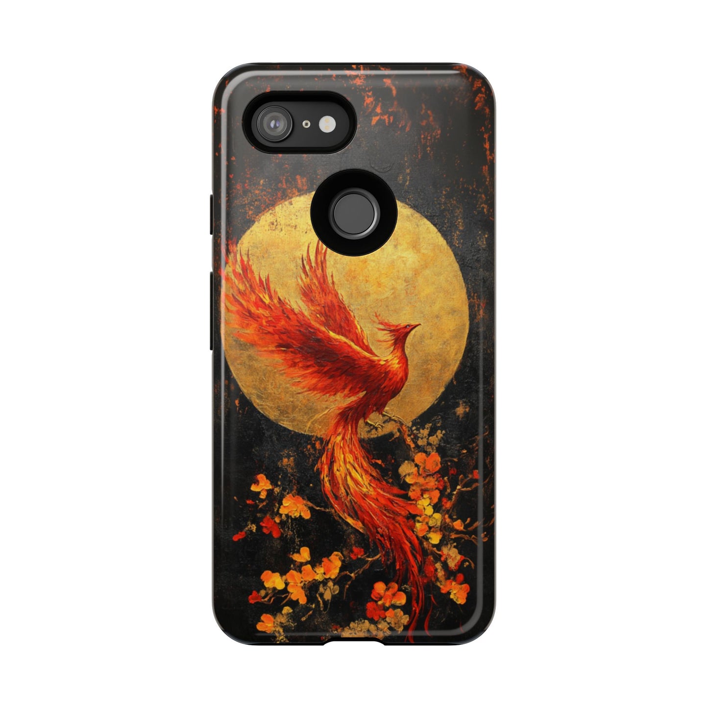 Golden Phoenix Rise – Tough Google Pixel Case