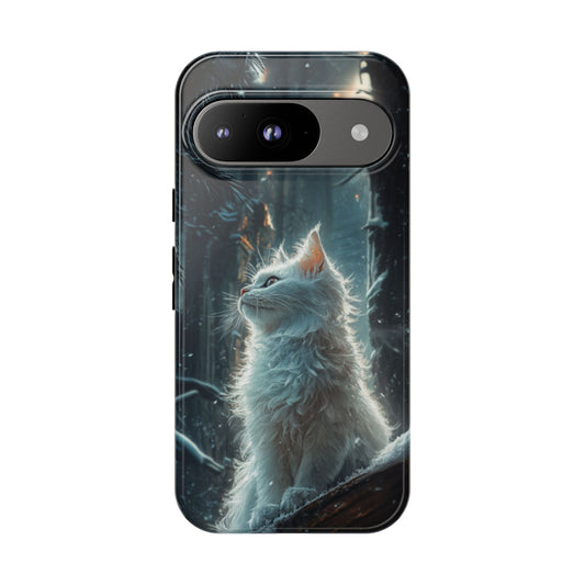 Winter Spirit Cat - Tough Google Pixel Case