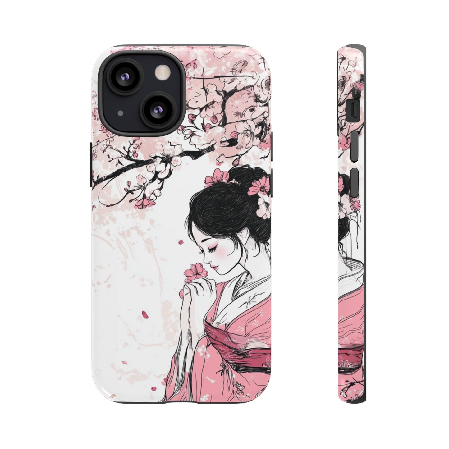 Sakura Blossom Maiden – Tough iPhone Case