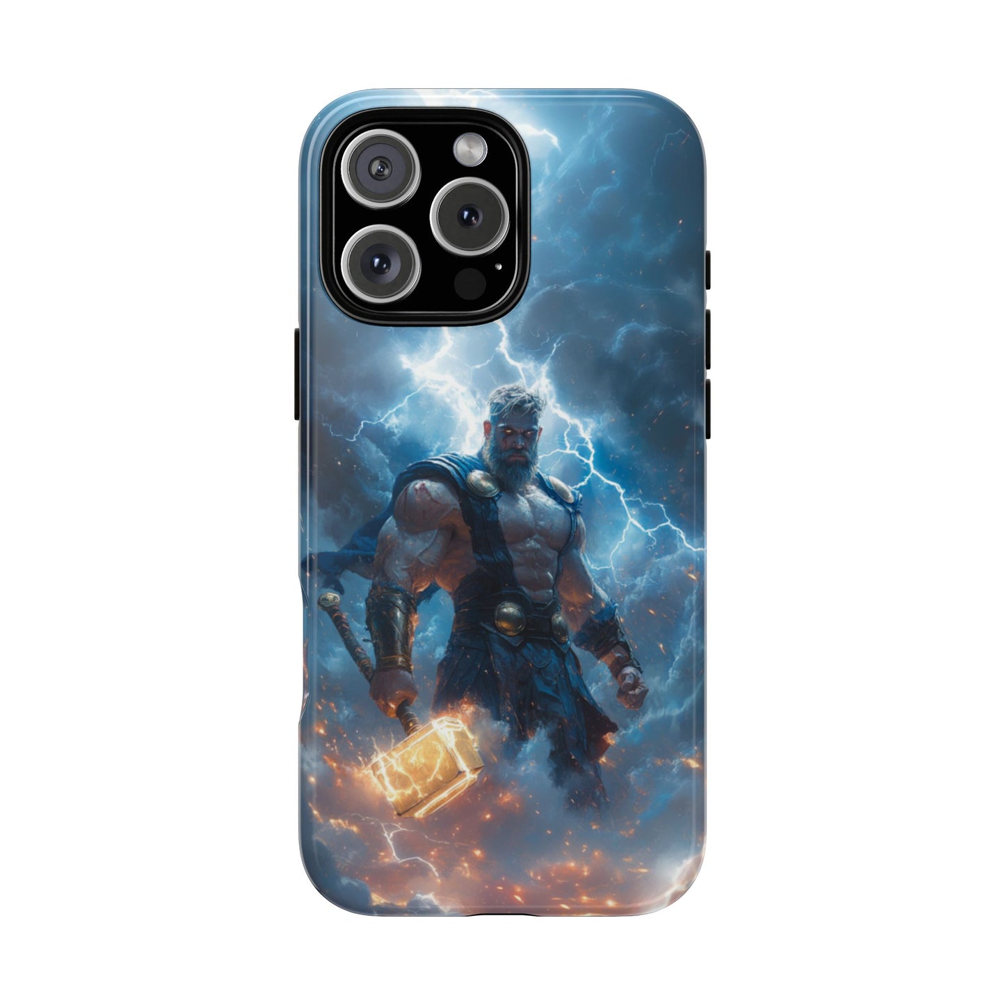Thor Stormhammer Wrath - Tough iPhone Case