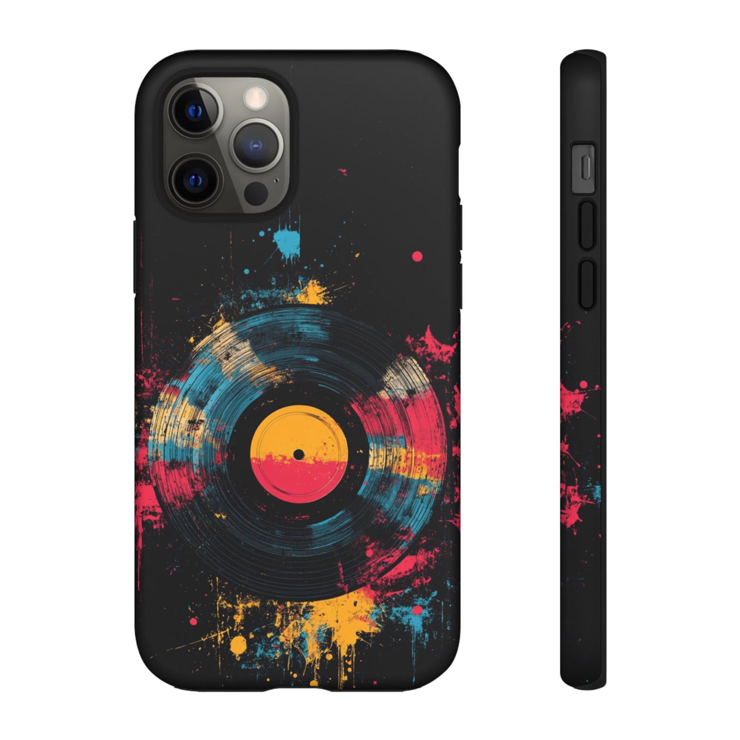 Vibrant Vinyl Record Phone Case - iPhone, Google Pixel, Samsung Galaxy