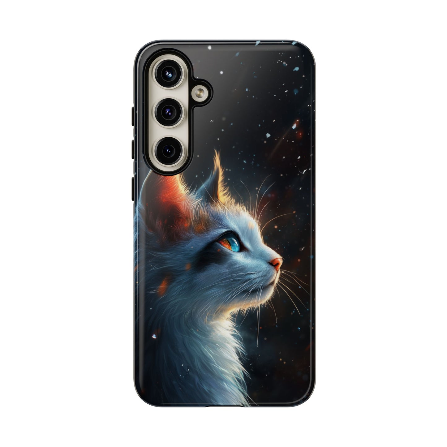 Enchanting Winter Cat Phone Case - iPhone, Google Pixel, Samsung Galaxy