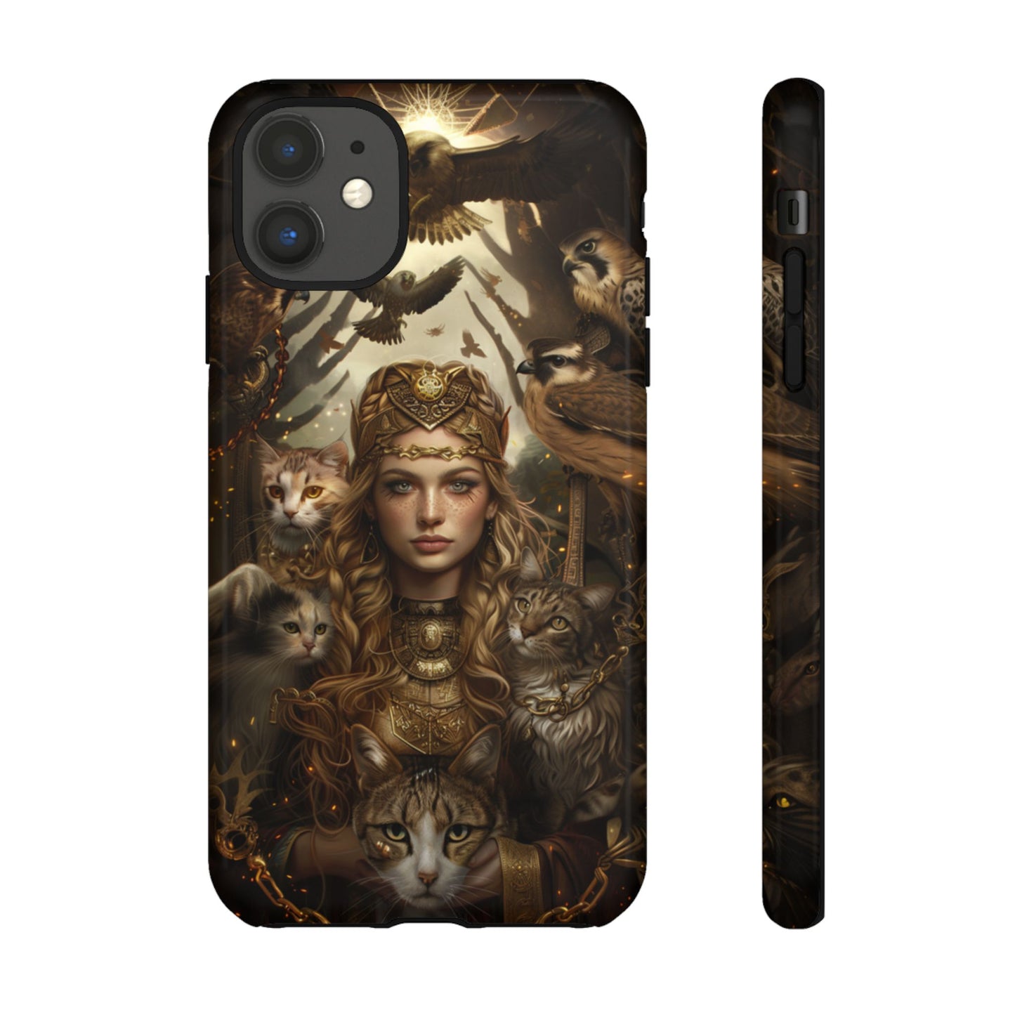 Freya Feline Majesty – Tough iPhone Case