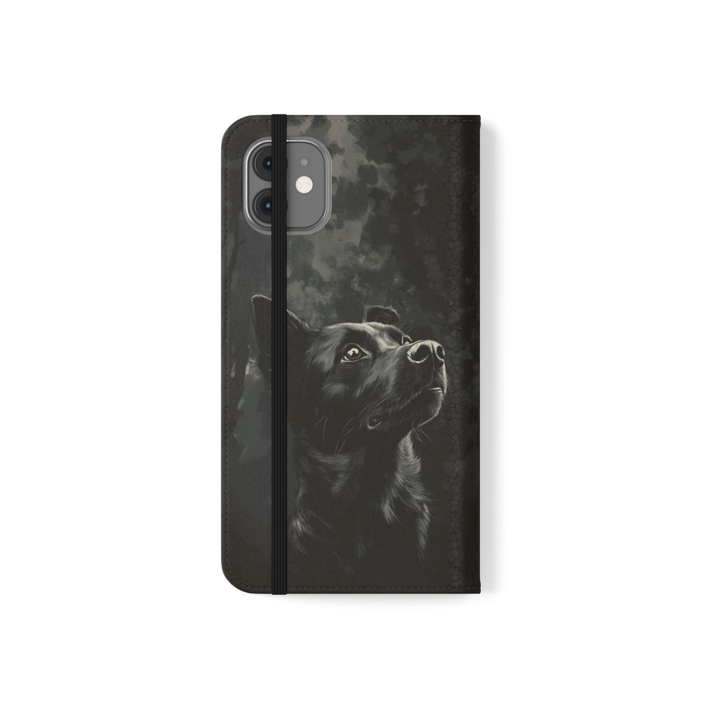 Moonlit German Shepherd - Wallet Flip Case