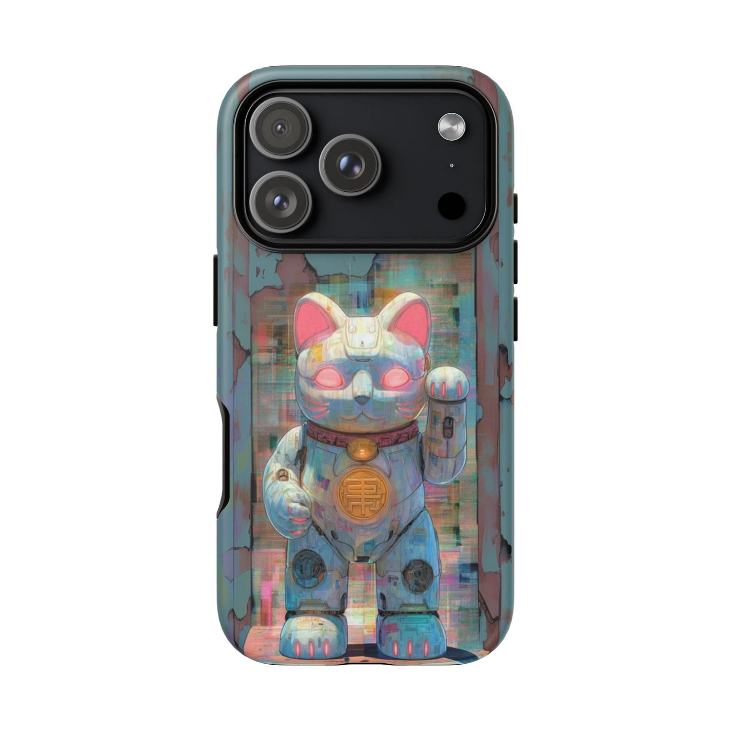 Cyber Lucky Cat - Tough iPhone Case