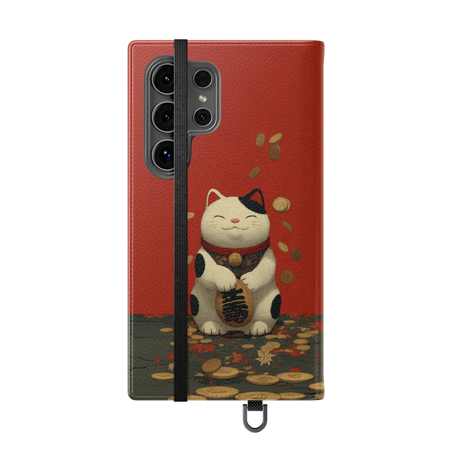 Lucky Cat - Wallet Flip Case