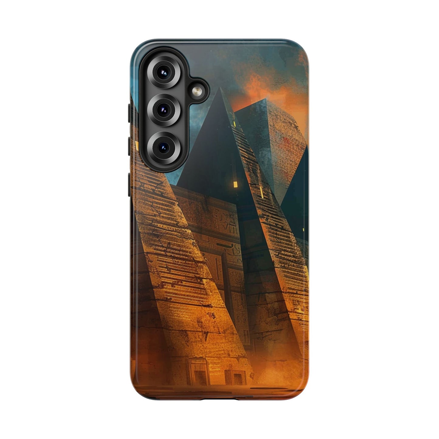 Ancient Egyptian Pyramids Sunset - Tough Samsung Galaxy Case