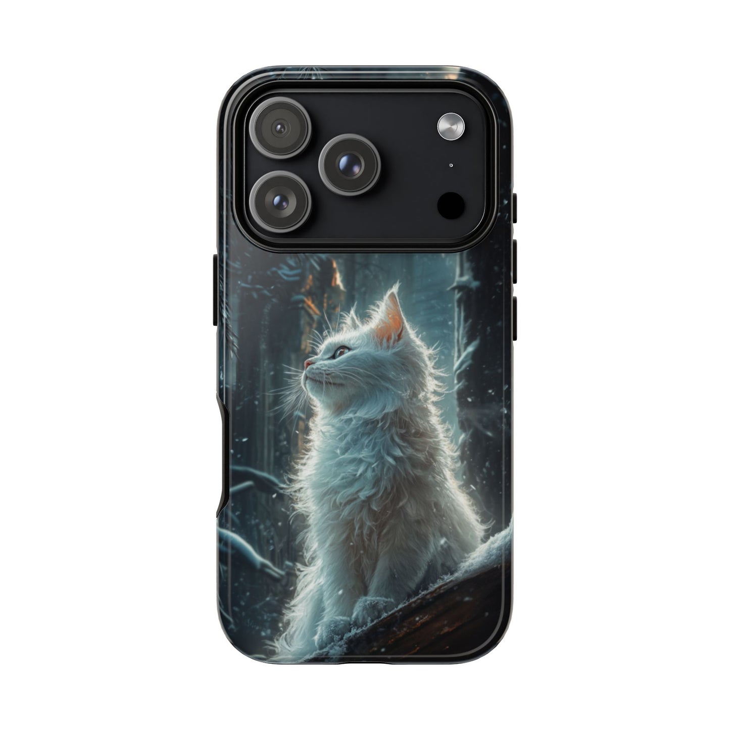 Winter Spirit Cat - Tough iPhone Case