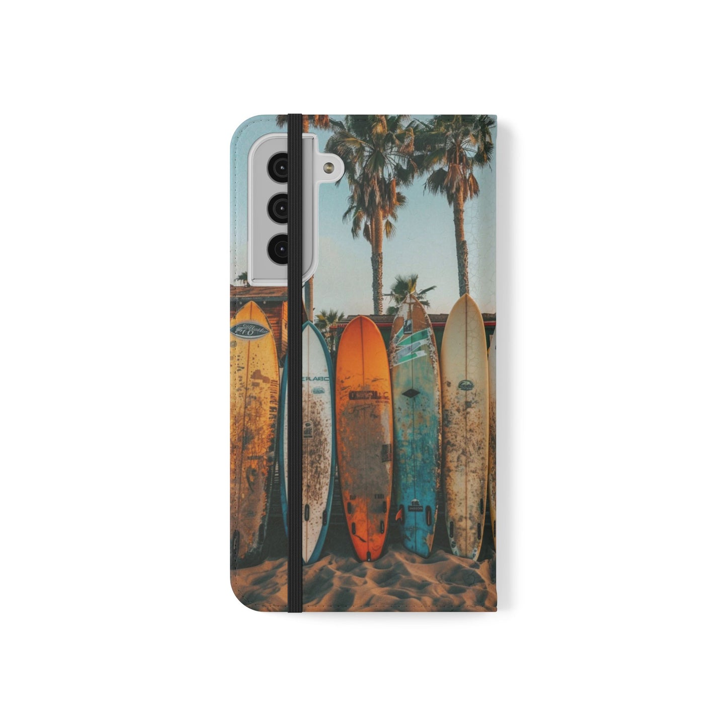 Beach Surfboards - Wallet Flip Case