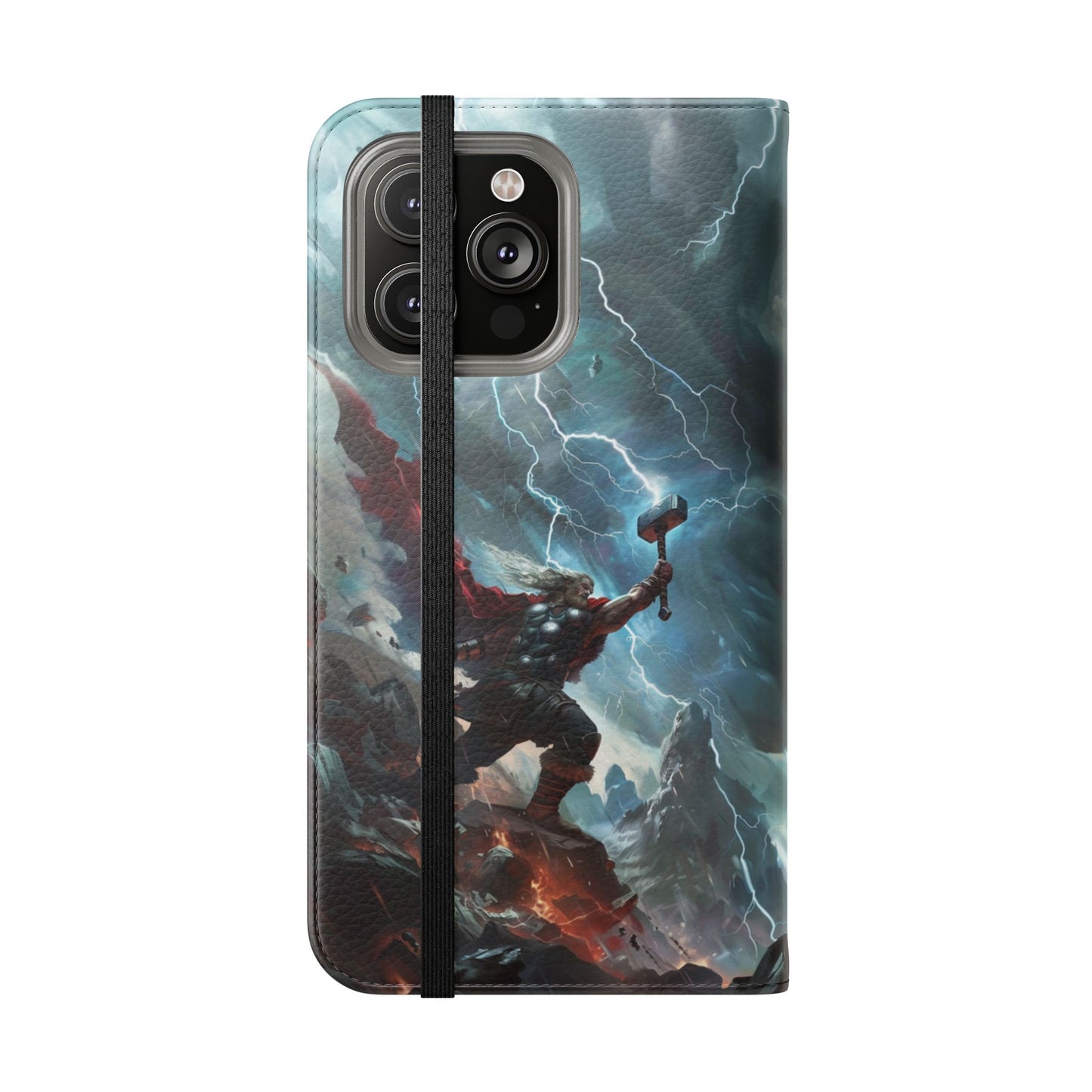 Thor Lightning Storm - Wallet Flip Case