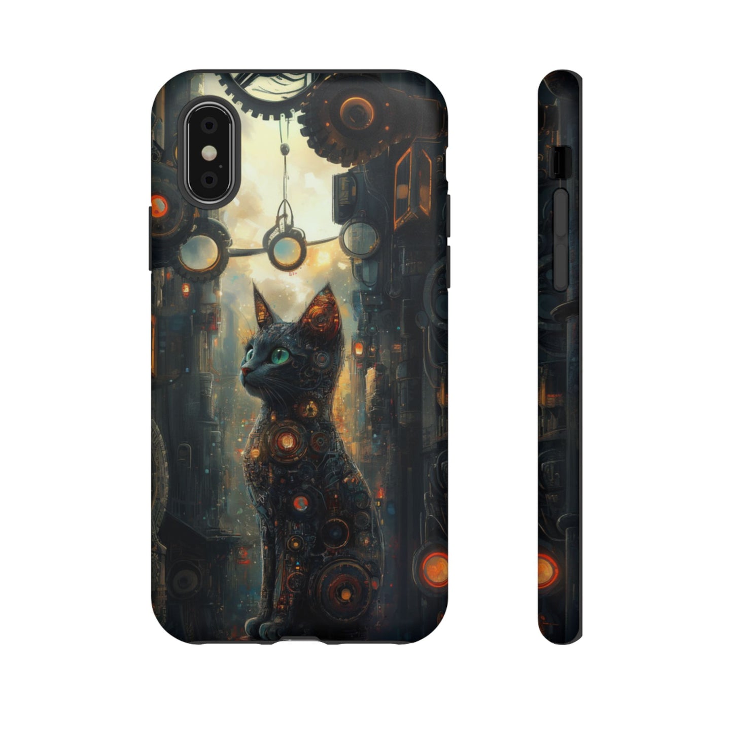 Industrial Revolution Cat Phone Case - iPhone, Google Pixel, Samsung Galaxy