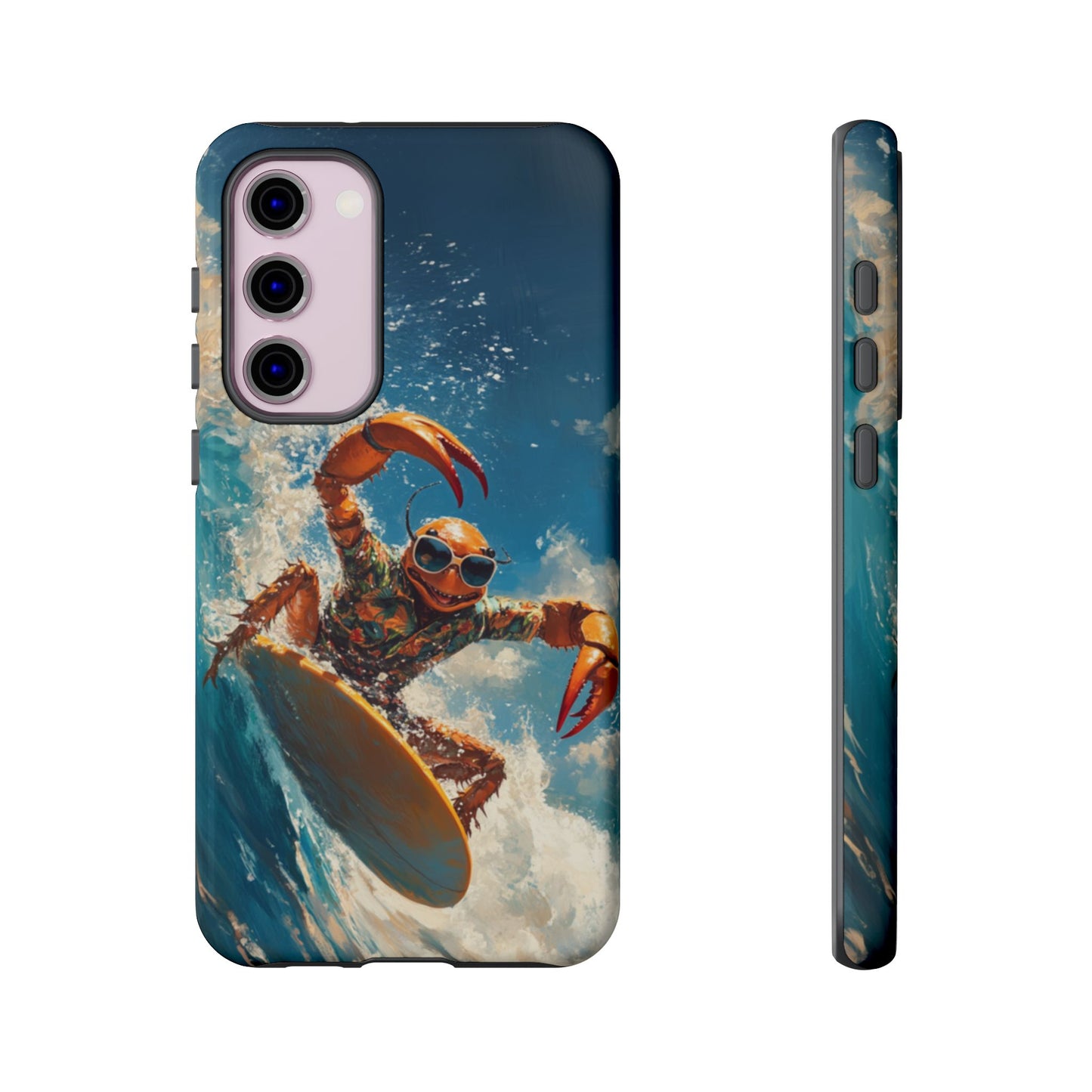 Surfing Crab - Tough Samsung Galaxy Case