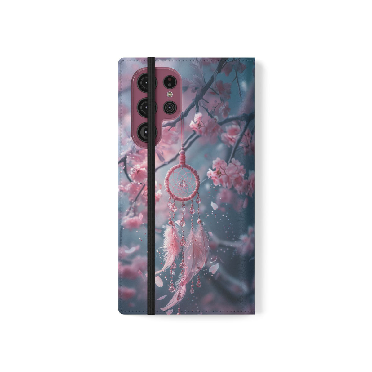 Cherry Blossom Dreamcatcher - Wallet Flip Case