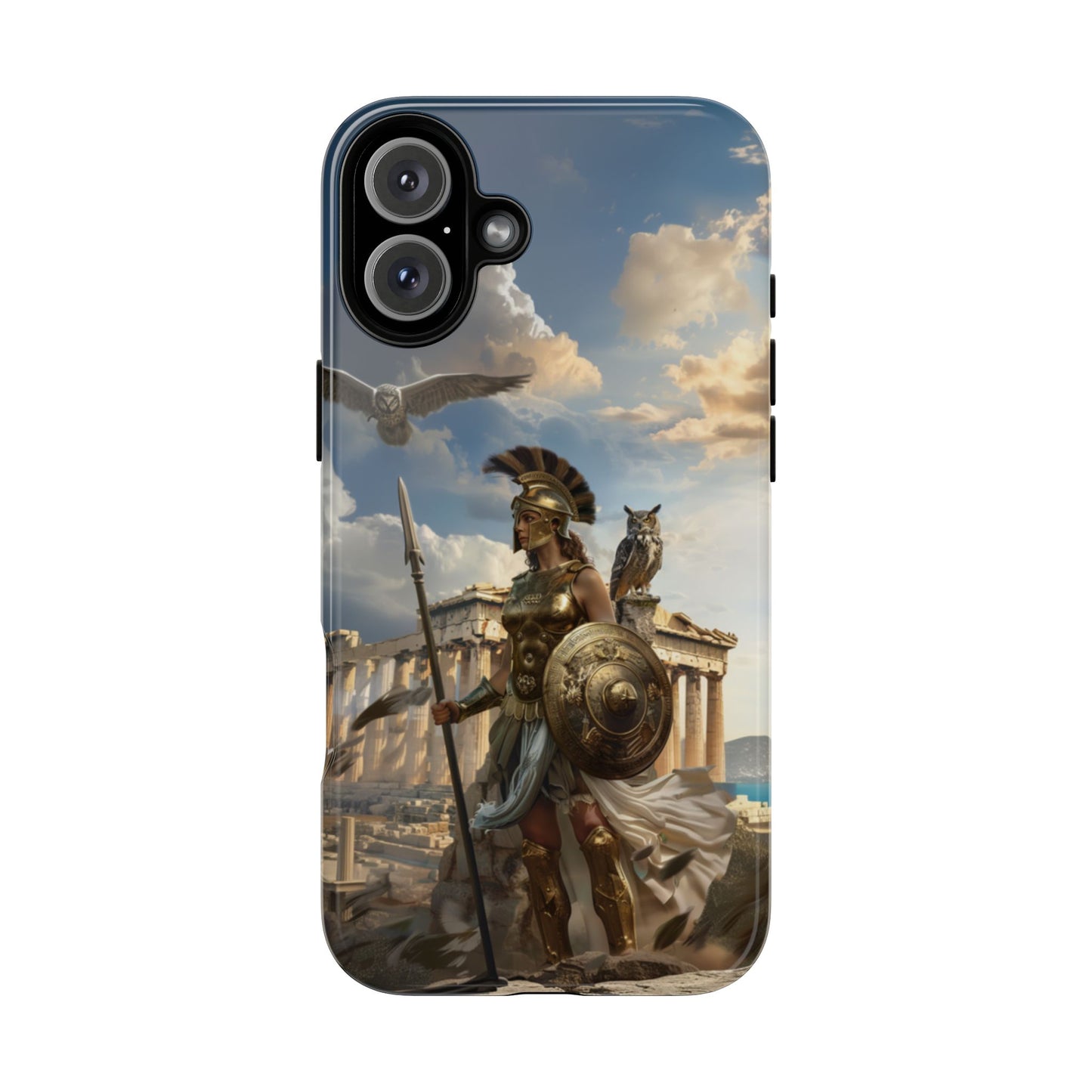 Athena Parthenon Valor - Tough iPhone Case