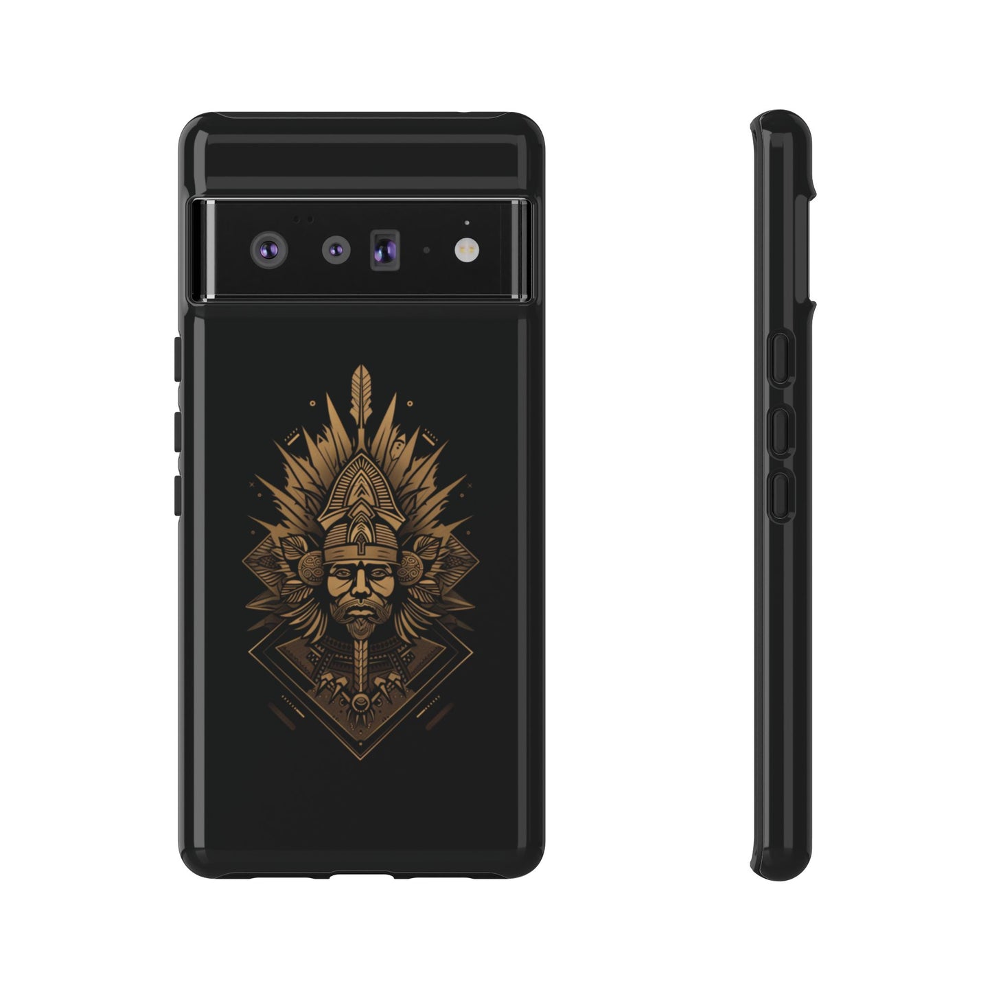 Golden Warrior Guardian - iPhone, Google Pixel, Samsung Galaxy