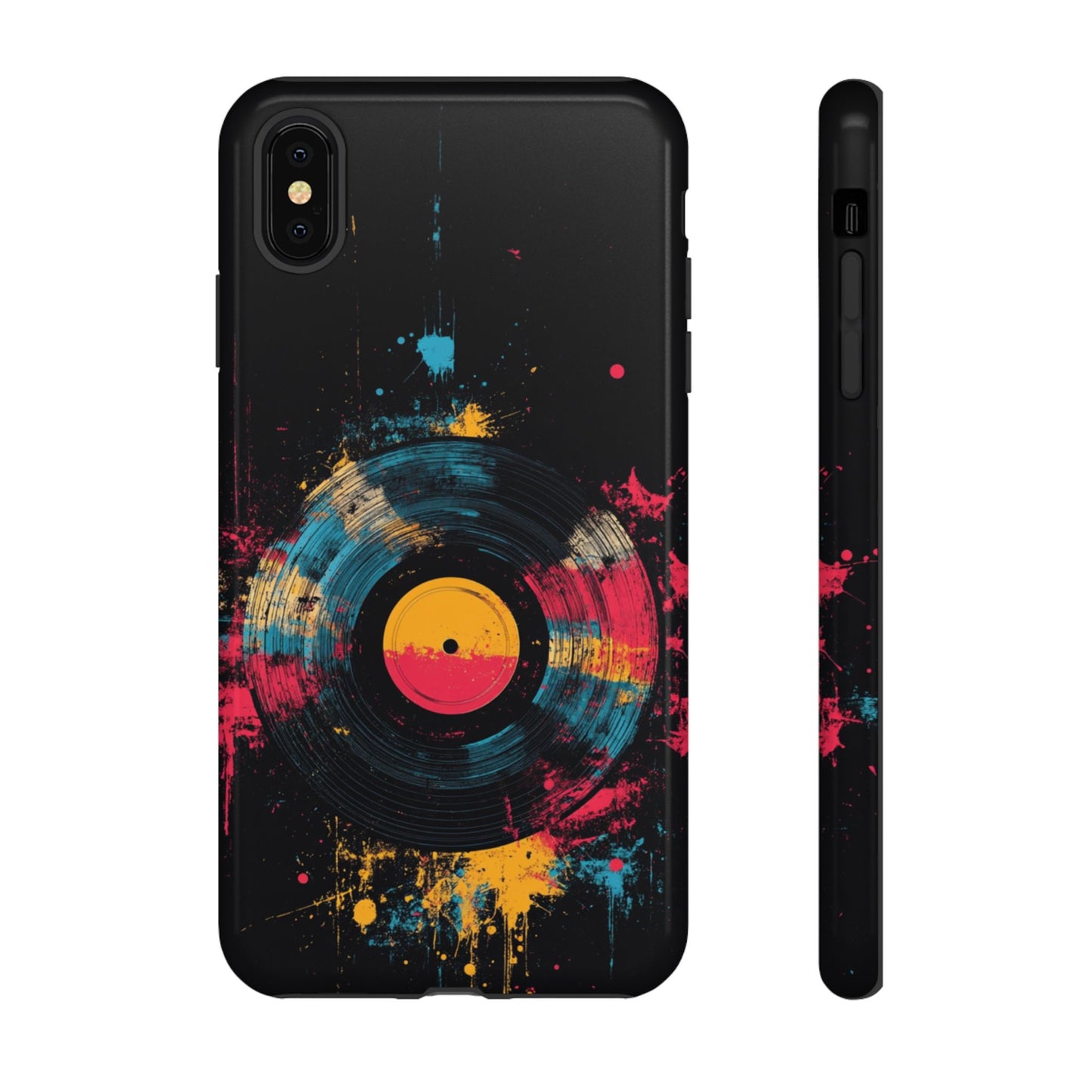 Vibrant Vinyl Record Phone Case - iPhone, Google Pixel, Samsung Galaxy