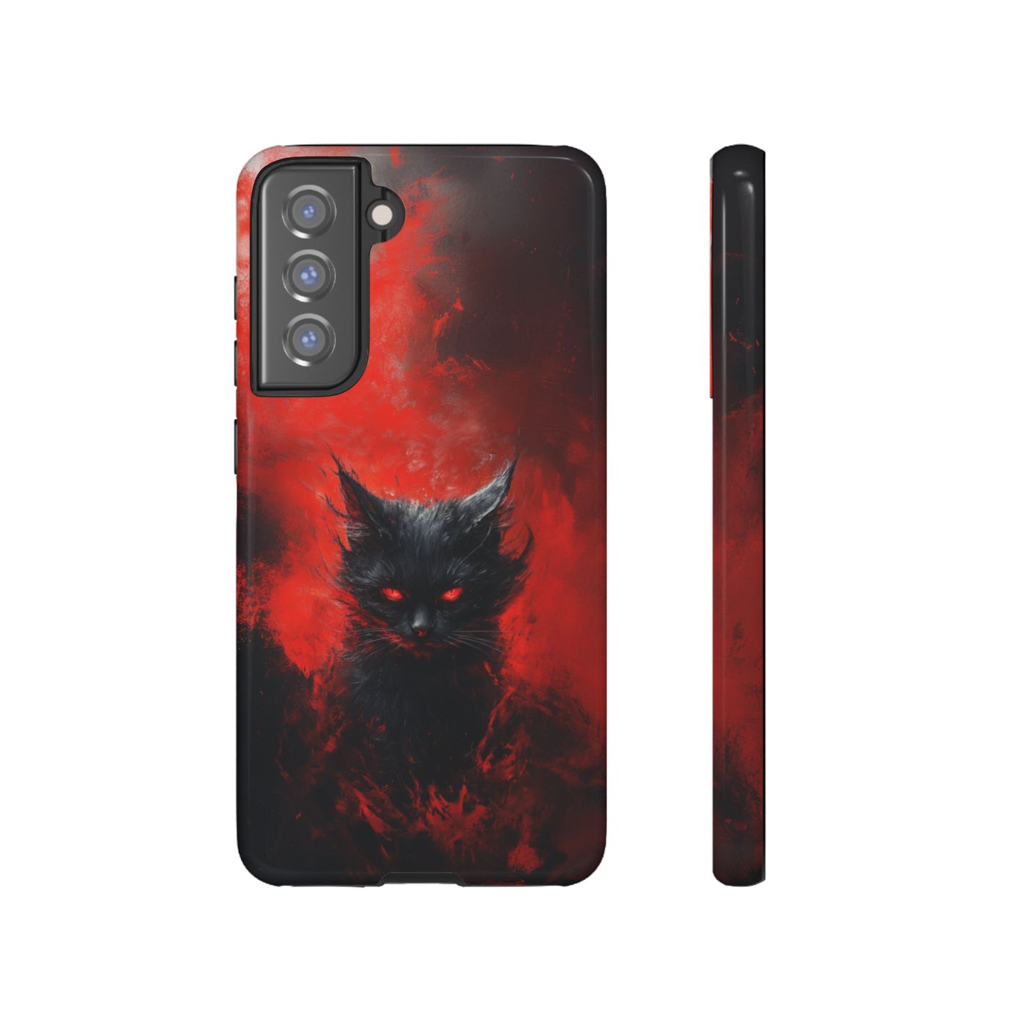 Infernal Cat Phone Case - iPhone, Google Pixel, Samsung Galaxy