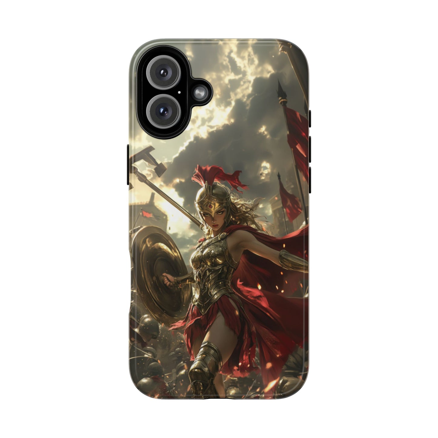Athena Crimson Vanguard – Tough iPhone Case