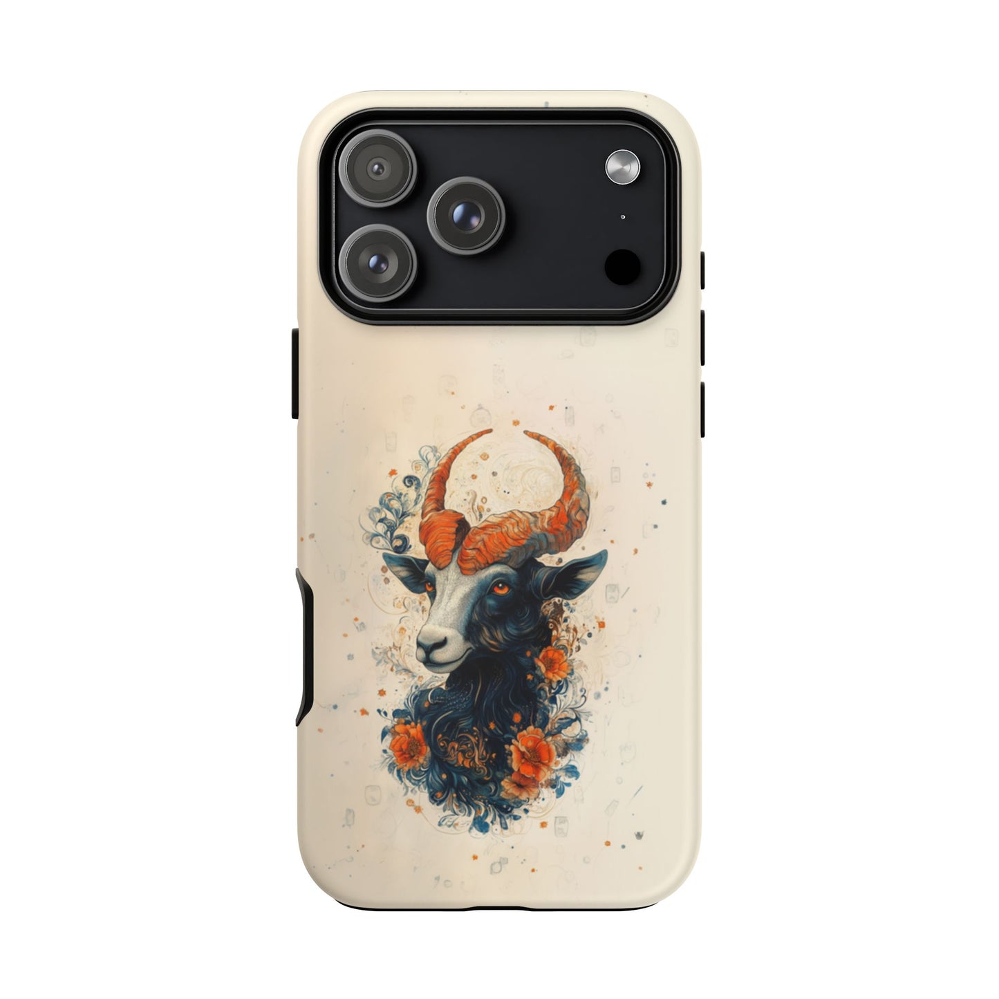 Capricorn Celestial Goat - Tough iPhone Case