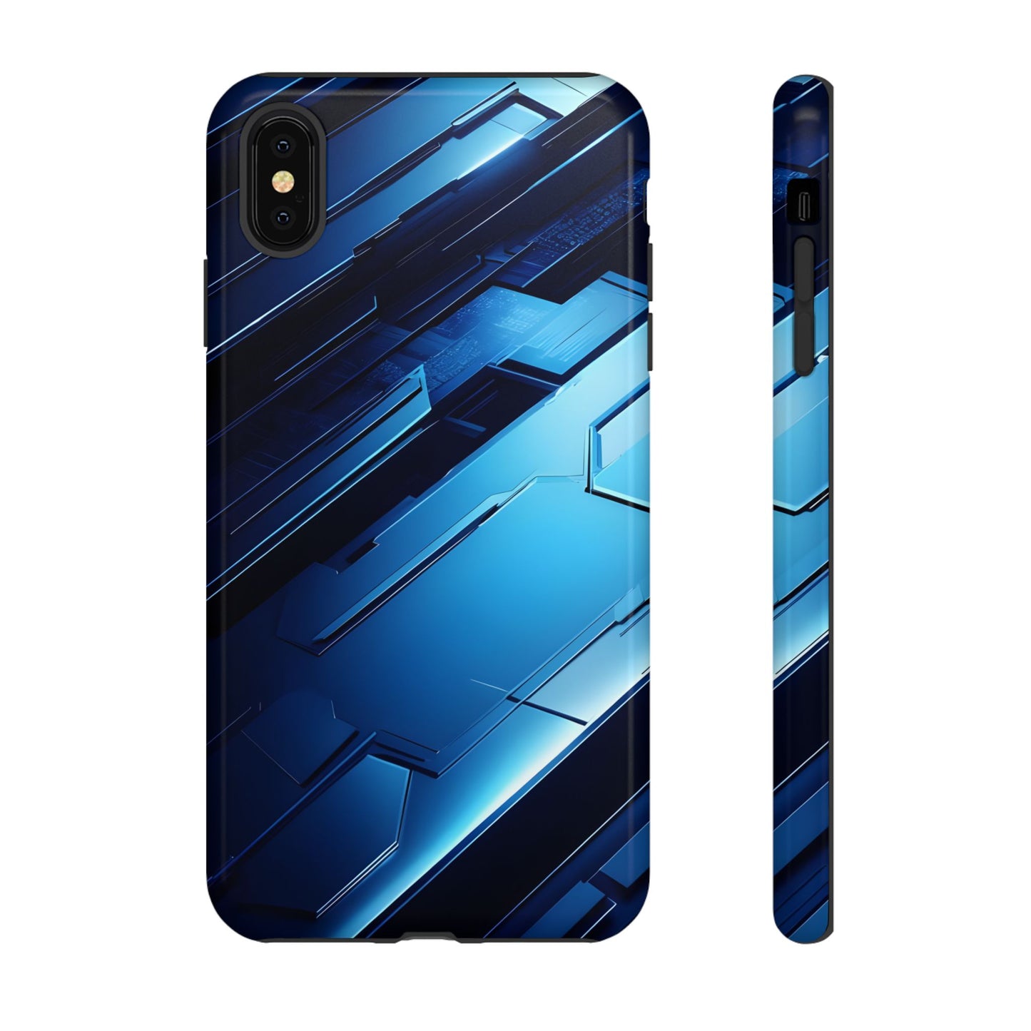 Futuristic Metallic Phone Case - iPhone, Google Pixel, Samsung Galaxy