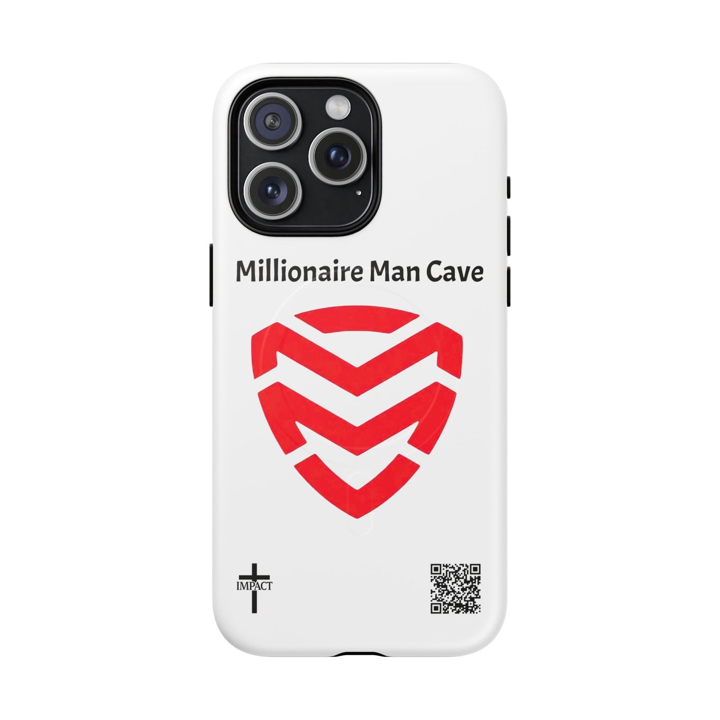 MMC (white) Magnetic Tough Phone Case - Troy