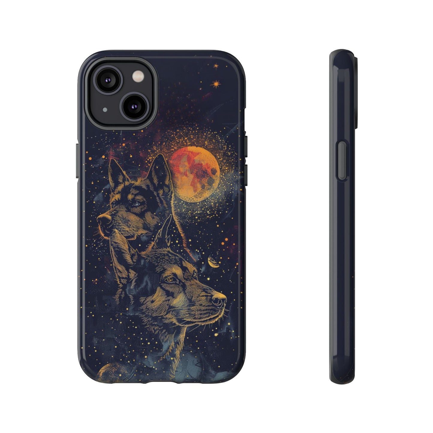 German Shepherd Celestial Phone Case – iPhone, Google Pixel, Samsung Galaxy
