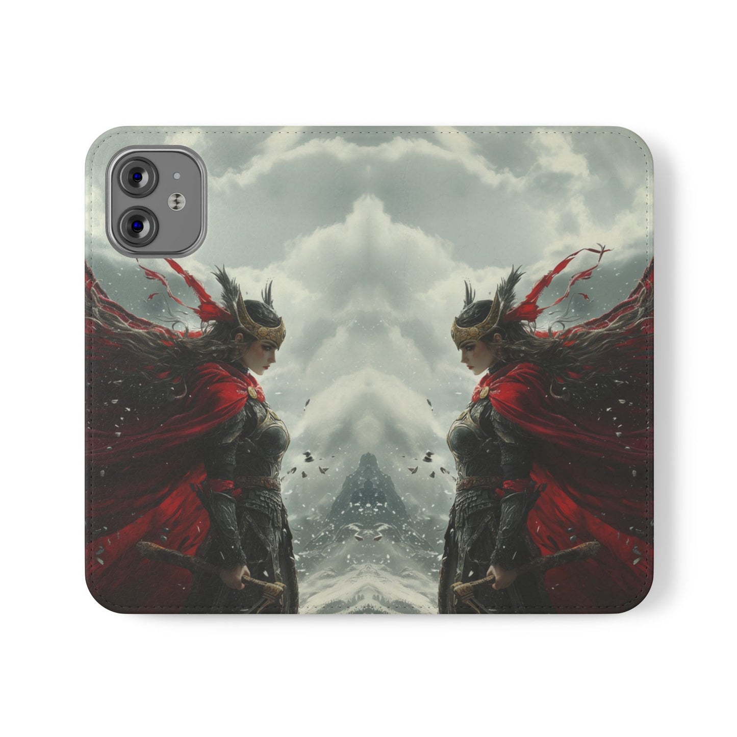 Freya Crimson Valkyrie - Wallet Flip Case
