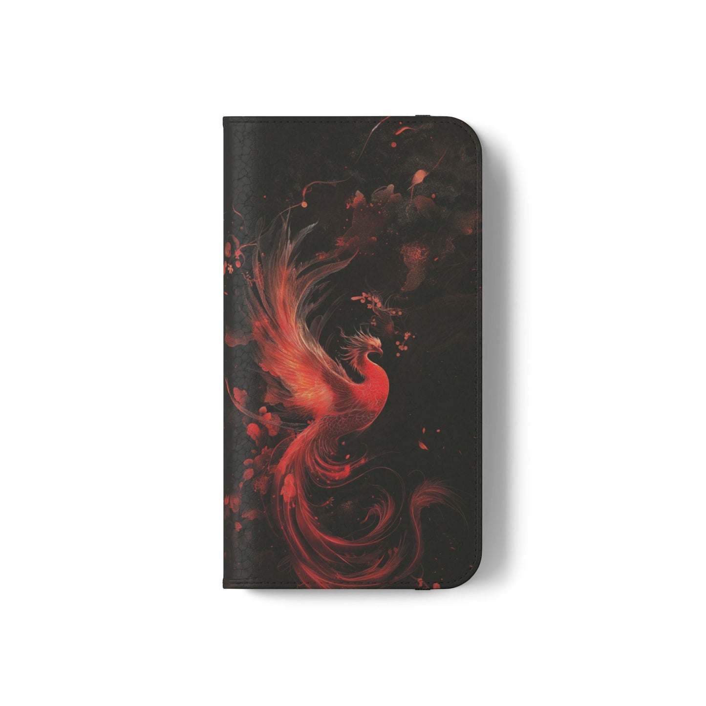 Crimson Phoenix - Wallet Flip Case