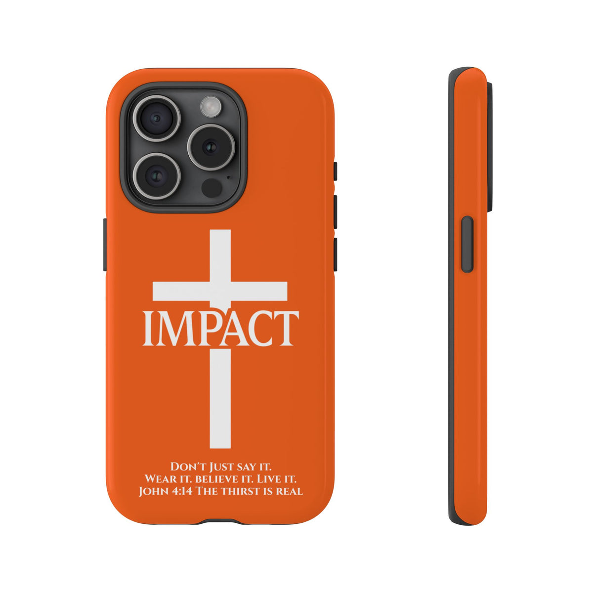 Impact Orange - Tough iPhone Case