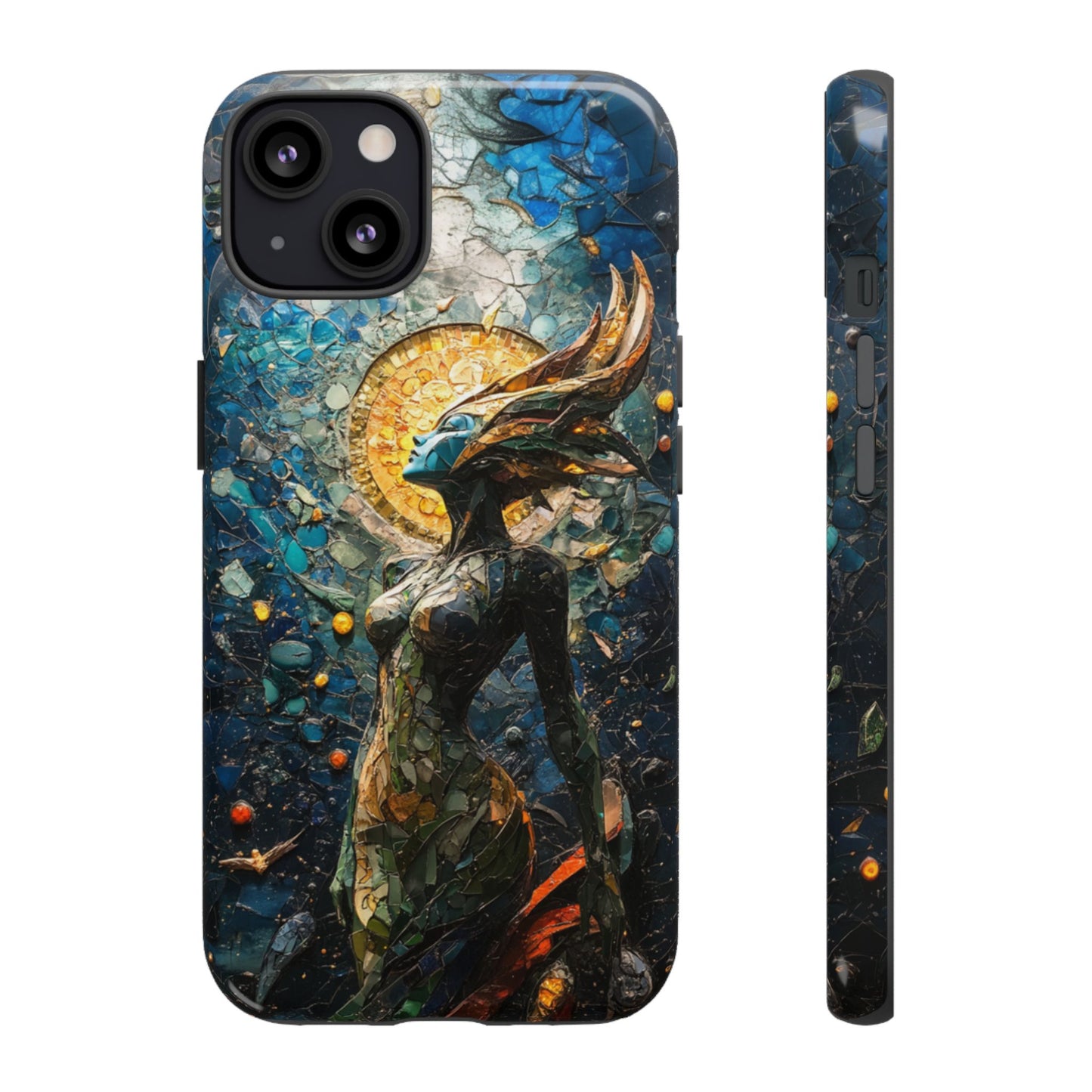 Stained Glass Goddess - Tough iPhone Case
