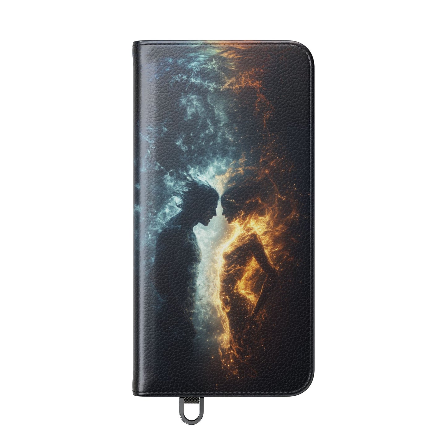 Fire & Frost Lovers - Wallet Flip Case