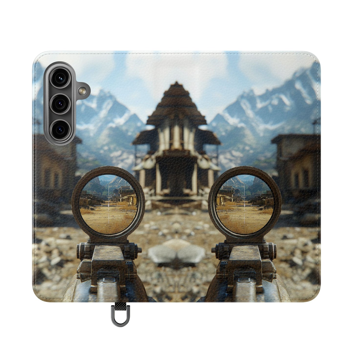 Desert Sniper Focus - Wallet Flip Case