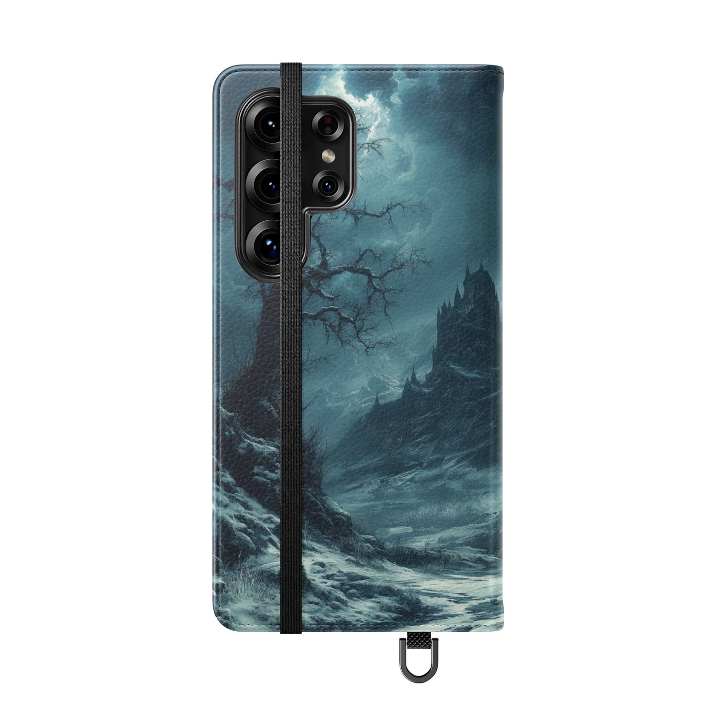 Stormy Castle - Wallet Flip Case