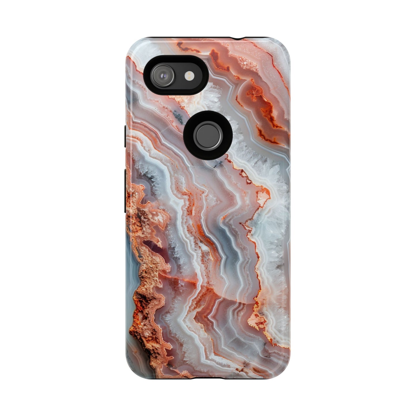 Rose Agate Currents – Tough Google Pixel Case