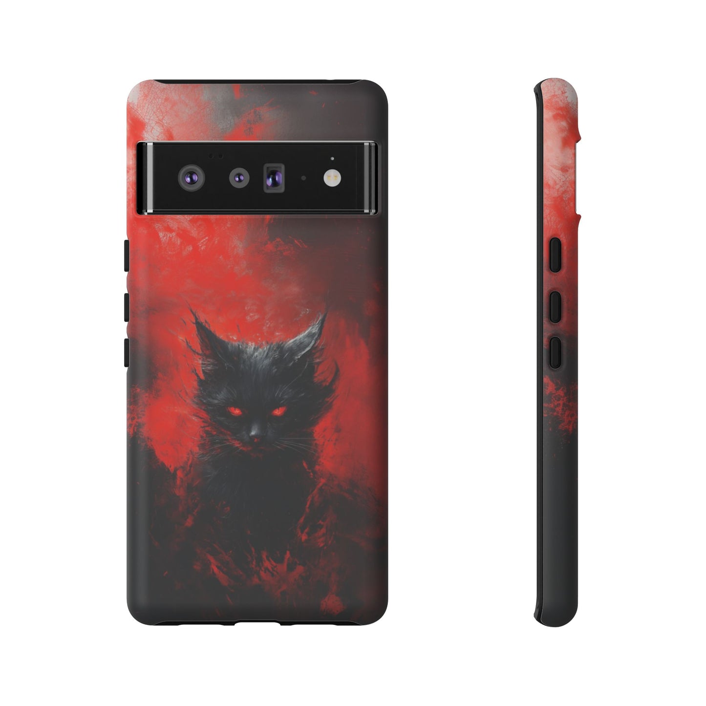 Infernal Cat Phone Case - iPhone, Google Pixel, Samsung Galaxy