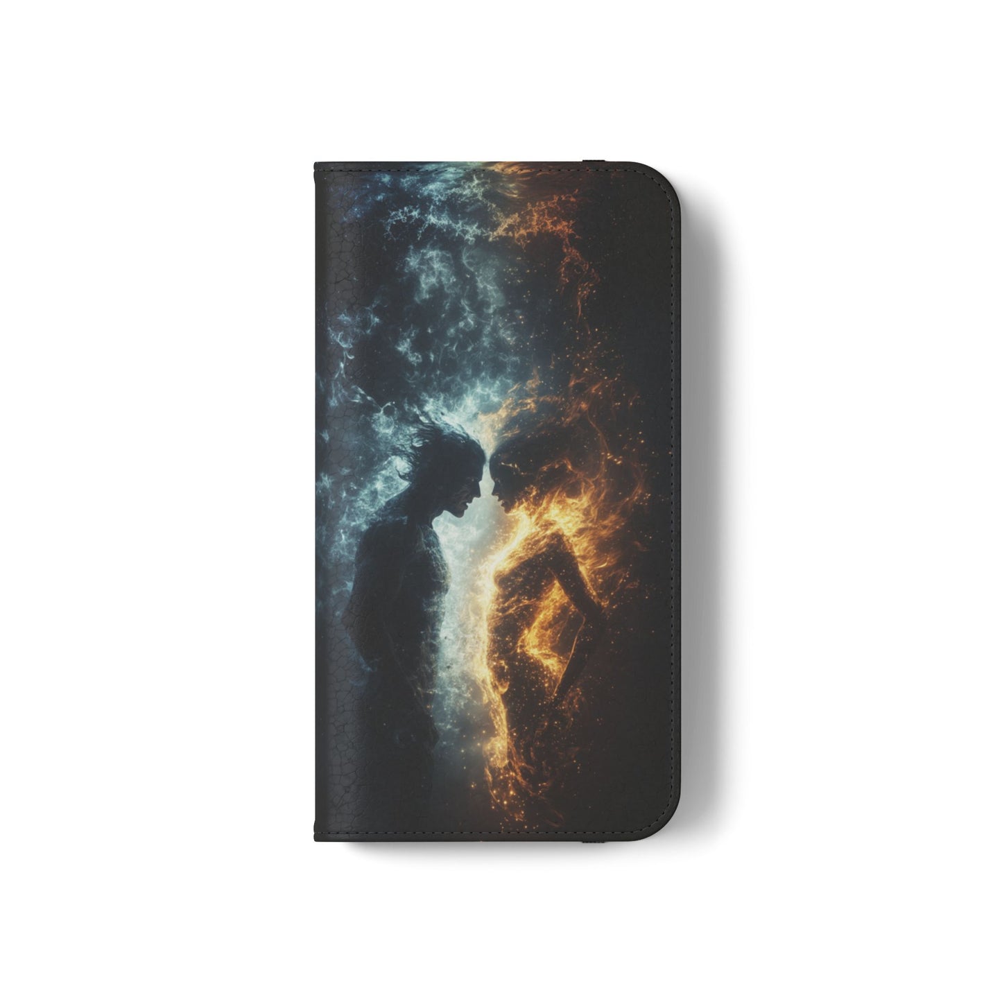 Fire & Frost Lovers - Wallet Flip Case