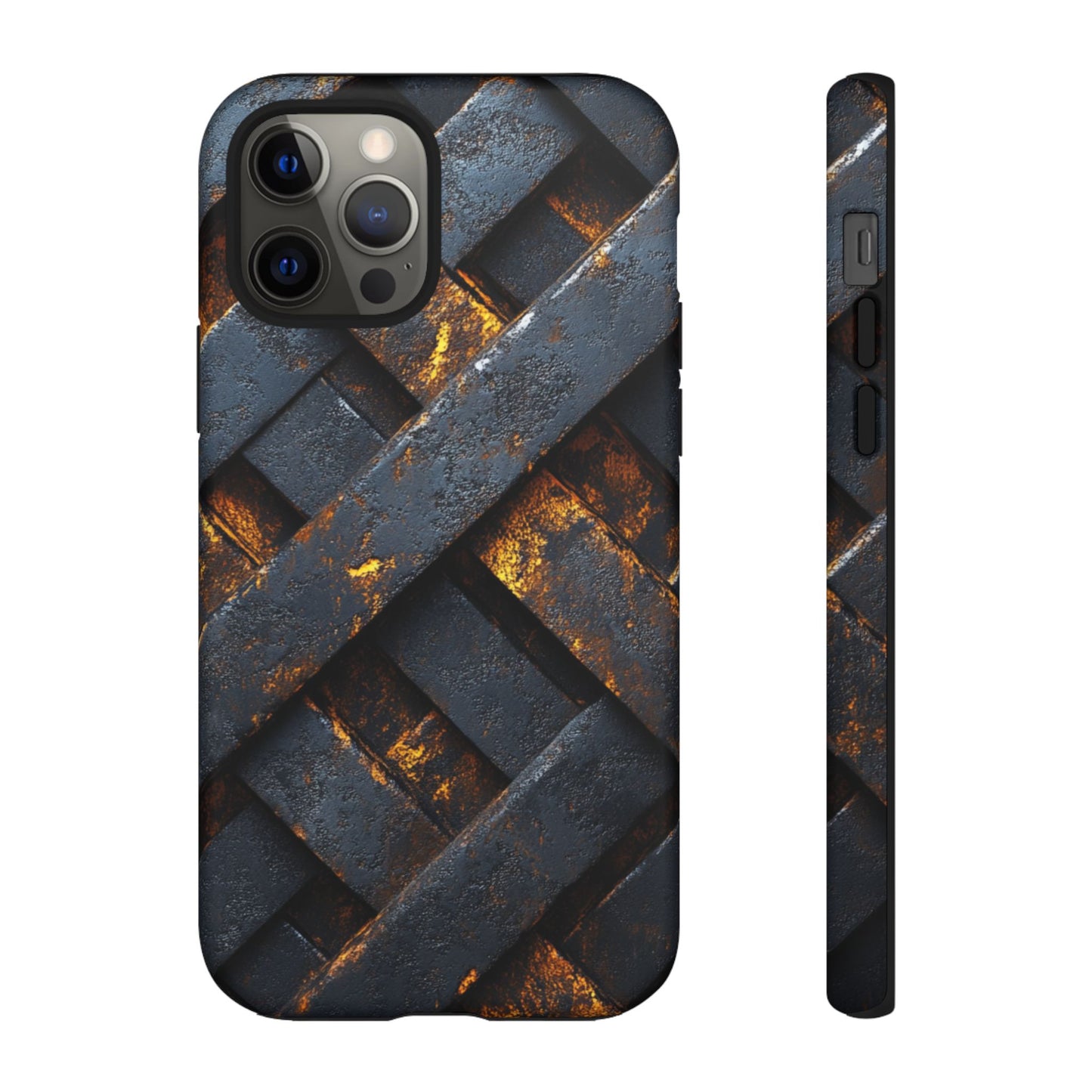 Geometric Interlocking Pattern Phone Case - iPhone, Google Pixel, Samsung Galaxy