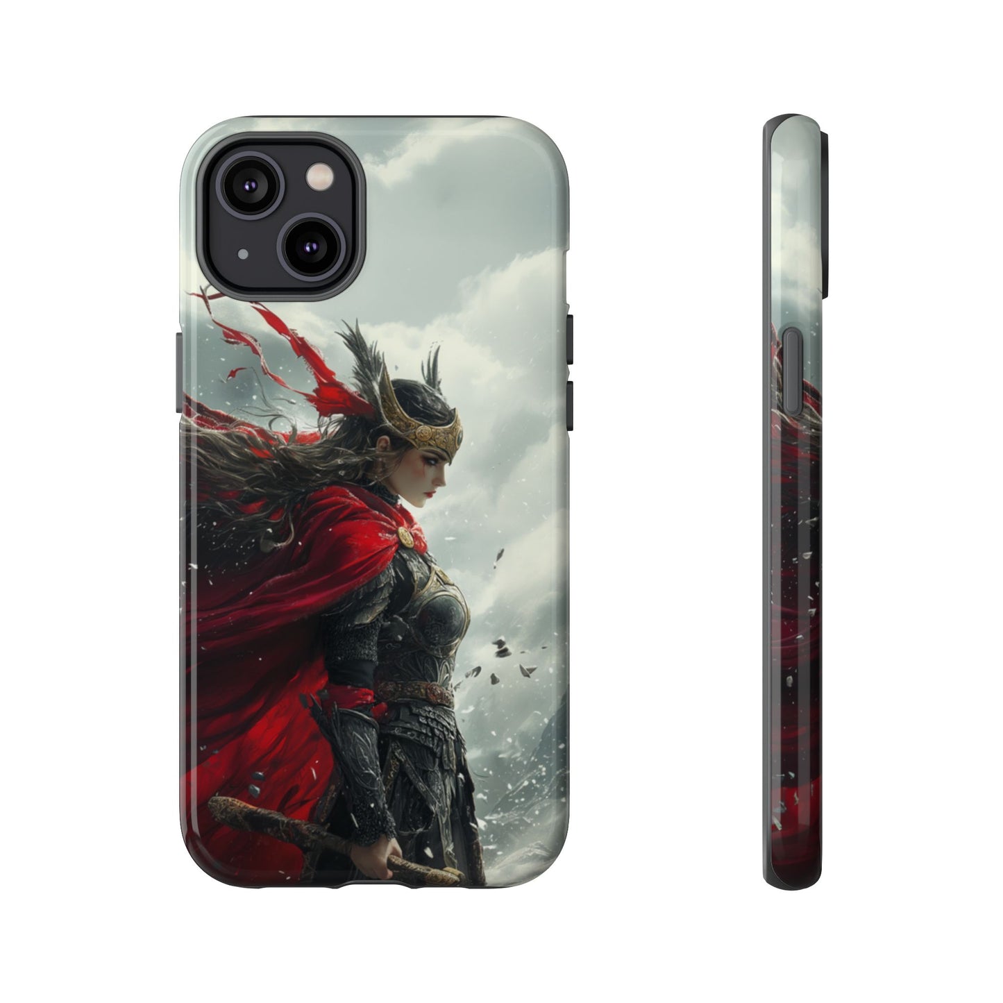 Freya Crimson Valkyrie - Tough iPhone Case