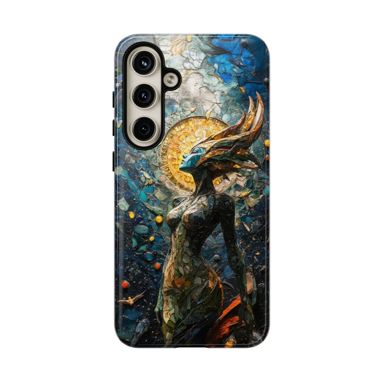 Stained Glass Goddess - Tough Samsung Galaxy Case