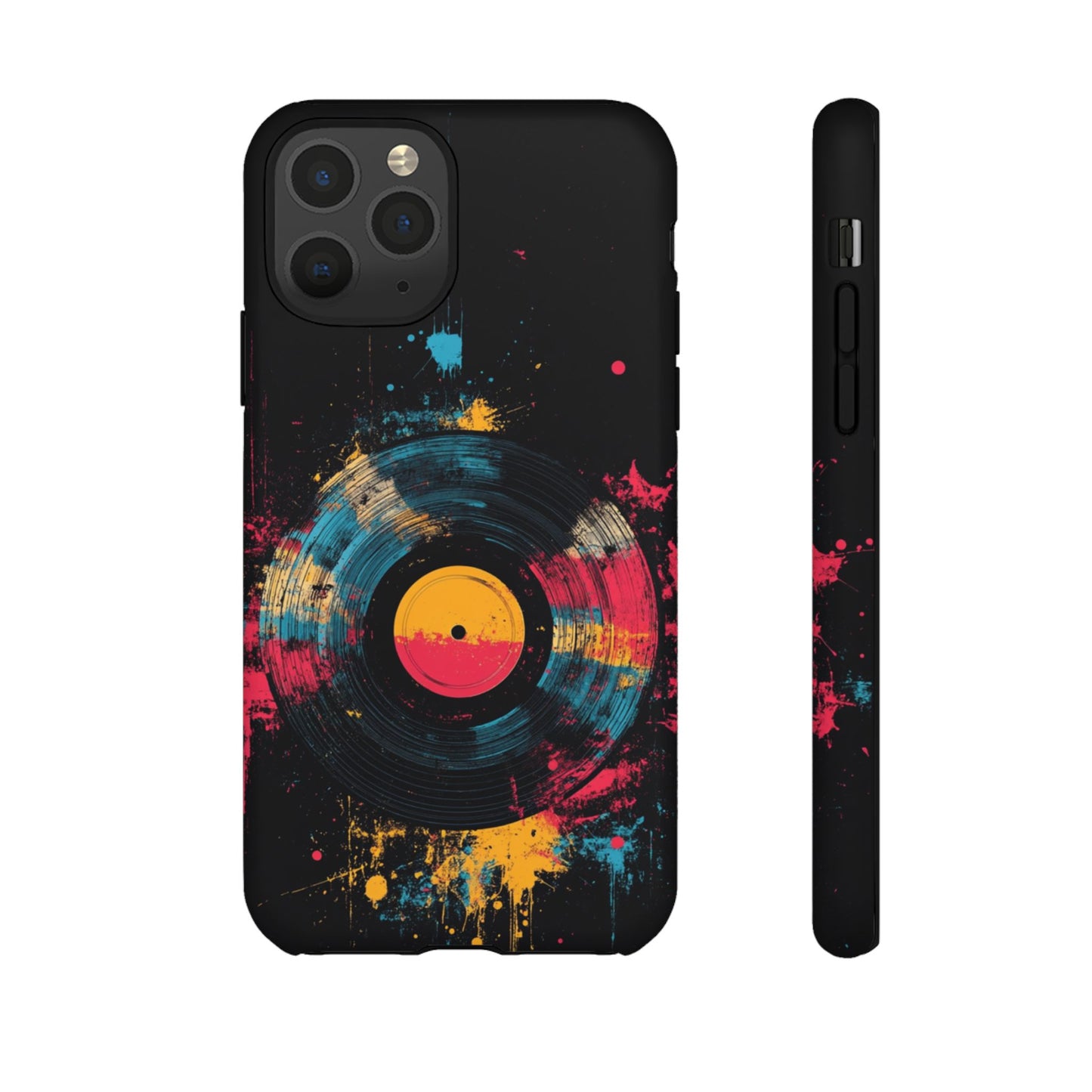 Vibrant Vinyl Record Phone Case - iPhone, Google Pixel, Samsung Galaxy