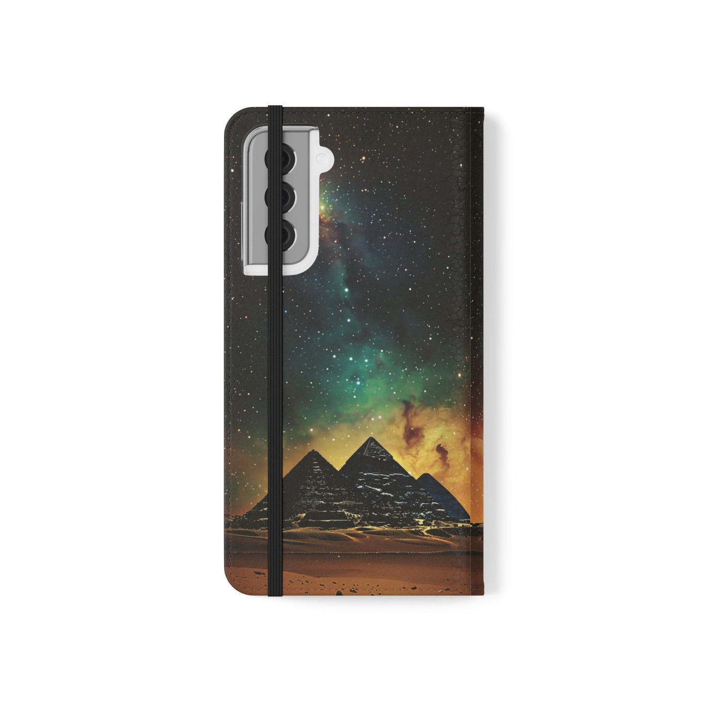 Astral Pyramids - Wallet Flip Case