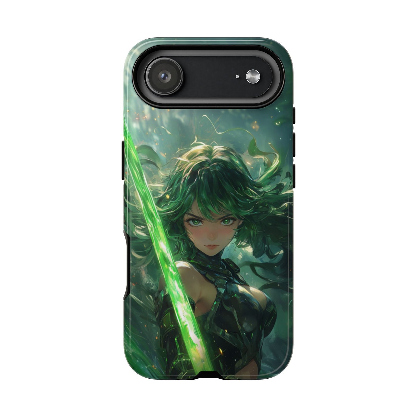 Emerald Blade Warrior – Tough iPhone Case