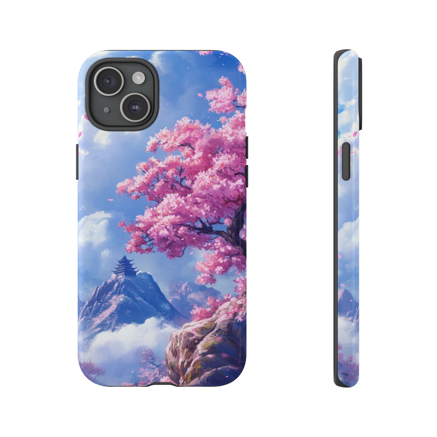Sakura Sky Temple - Tough iPhone Case